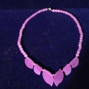 Lavender Jade Necklace